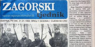 TV Program Crna ovca, Zagorski tjednik