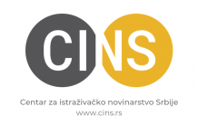 Independent Journalists Association of Serbia, NUNS Serbia, Branko Čečen, Center for Investigative Journalism of Serbia, CINS, Milica Šarić